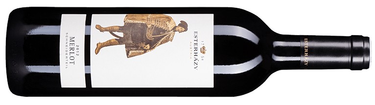 červené víno esterházy merlot
