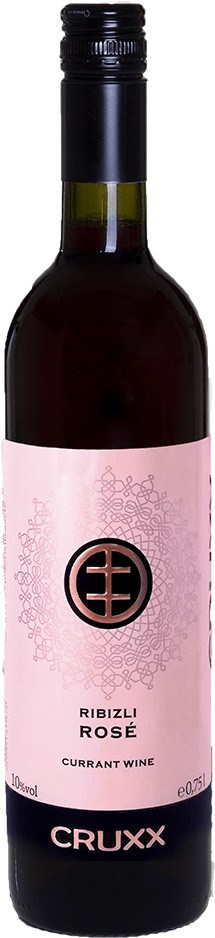 ovocné víno cruxx ribizli rosé